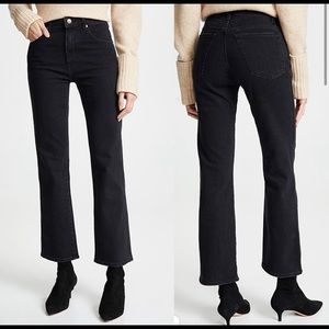 KHAITE Vivian New Bootcut Jeans faded black size 26